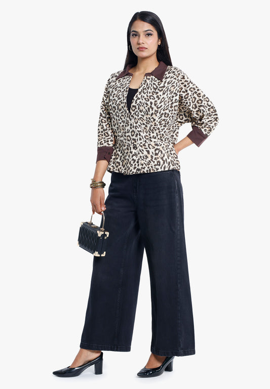 Wild Print Top
